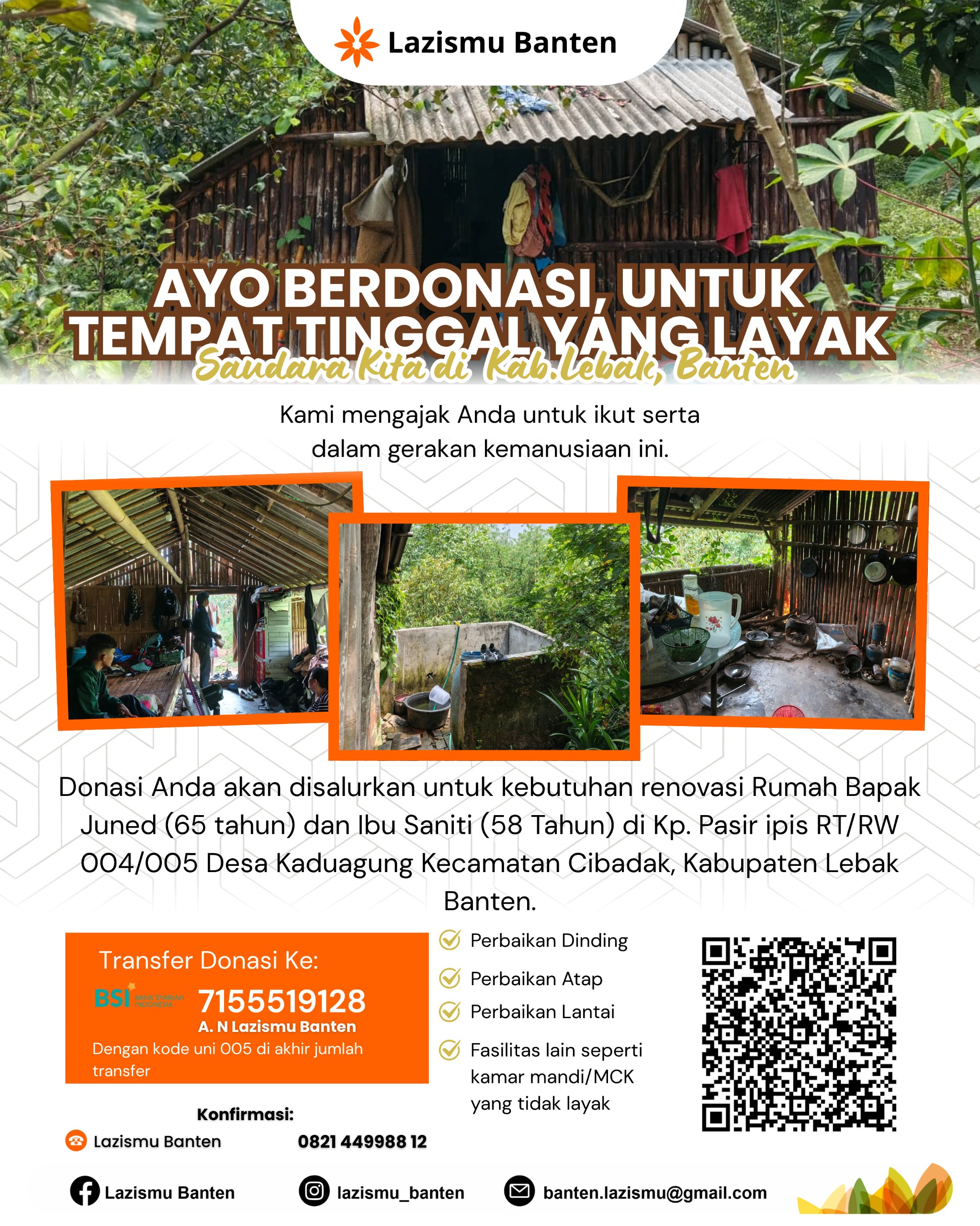 Campaign: Program Bedah Rumah Layak Huni